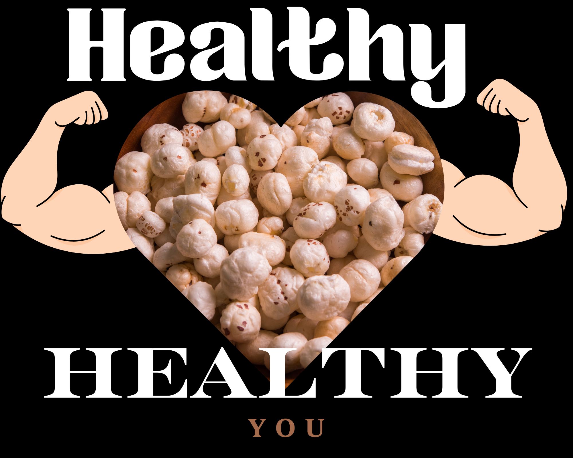 Healthy roasted makhana in bowl