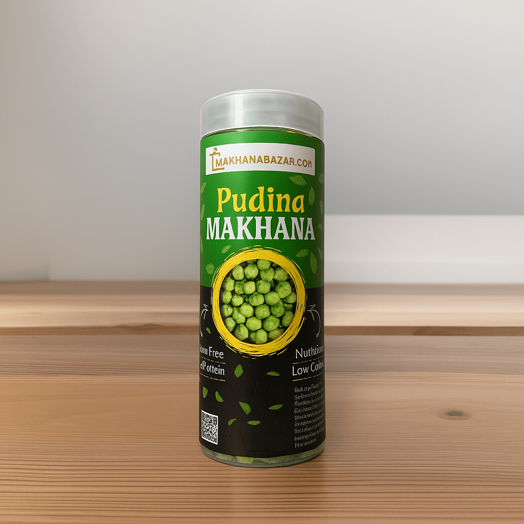 Pudina mint flavoured makhana