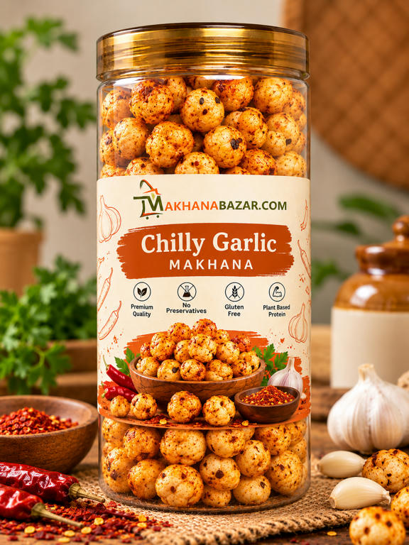 Chilly Garlic Makhana