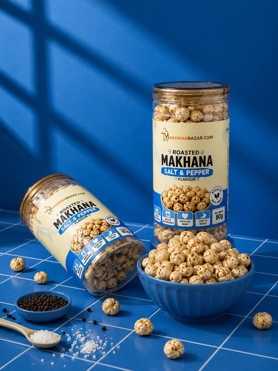 Himalayan salt roasted makhana for Egypt